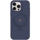 Чохол Silicone Case Full Protective with Ring для Apple iPhone 15 Pro (6.1") Dark Blue