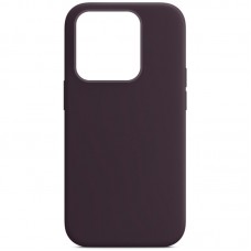 Чохол Silicone Case Full Protective (AA) NO LOGO для Apple iPhone 14 Pro (6.1") Фіолетовий / Elderberry