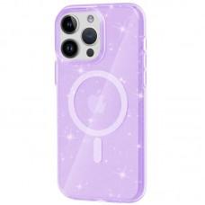 Чехол TPU Galaxy Sparkle (MagFit) для Apple iPhone 13 Pro (6.1")