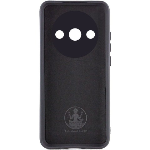 Чохол Silicone Cover Lakshmi Full Camera (AA) для Xiaomi Redmi A3 Чорний / Black