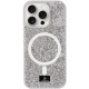 TPU чохол Bling World Rock Diamond with MagSafe для Apple iPhone 13 Pro (6.1") Silver