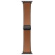 Ремінець Hoco WA34 Basic magnetic buckle silicone leather strap для Apple watch 38/40/41/42mm Brown
