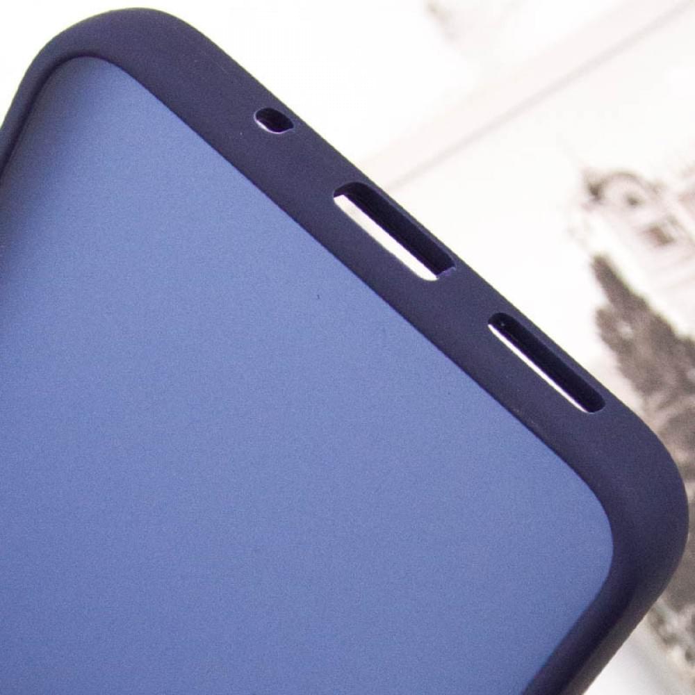 Чохол TPU+PC Lyon Frosted для Xiaomi Redmi 12C Navy Blue