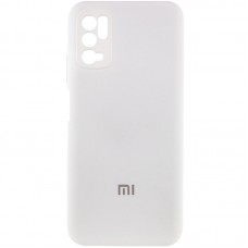 Чохол Silicone Cover Full Camera (AA) для Xiaomi Redmi Note 10 5G / Poco M3 Pro Білий / White