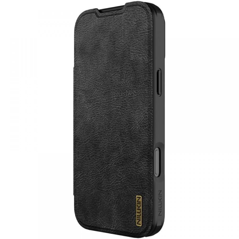 Шкіряний чохол-книжка Nillkin Qin Pro Camshield для Apple iPhone 17 Pro Max (6.9") Black