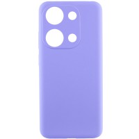 Чохол Silicone Cover Lakshmi Full Camera (AAA) для Xiaomi Redmi Note 13 4G Бузковий / Dasheen