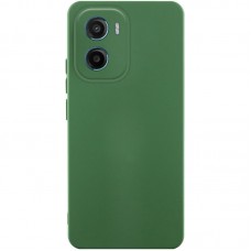 Чохол Silicone Cover Ummi Lakshmi Full Camera (AA) для Motorola Moto G05 / E15 4G Зелений / Dark green