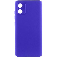 Чохол TPU GETMAN Liquid Silk Full Camera для Motorola Moto E13 Синій / Iris