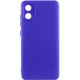 Чохол TPU GETMAN Liquid Silk Full Camera для Motorola Moto E13 Синій / Iris