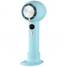Портативний вентилятор YL007 with Display з підставкою для телефону 2000mAh Blue