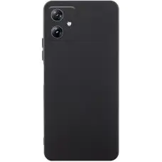 Чохол TPU GETMAN Liquid Silk Full Camera для Motorola Moto G54 Чорний / Black