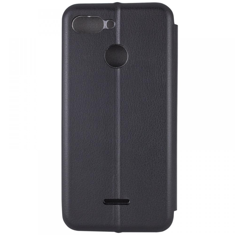 Шкіряний чохол-книжка Classy для Xiaomi Redmi 6 Чорний