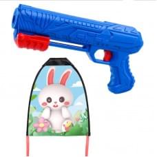 Дитячий пістолет-повітряний змій 592 Rabbit / Blue