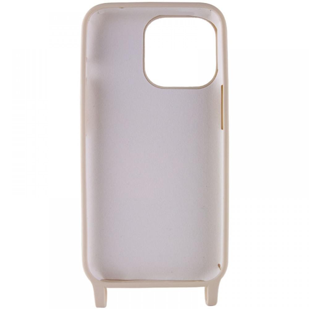 Чохол TPU two straps California для Apple iPhone 13 Pro (6.1") Бежевий / Antique White