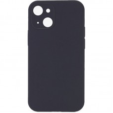 Чохол Silicone Case Full Camera Protective (AA) NO LOGO для Apple iPhone 13 (6.1") Сірий / Dark Gray