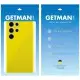 Чохол TPU GETMAN Liquid Silk Full Camera для Samsung Galaxy S24 Ultra Жовтий / Flash