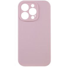 Чохол Silicone Case Full Camera Protective (AA) NO LOGO для Apple iPhone 15 Pro (6.1") Рожевий / Chalk Pink