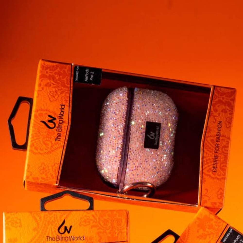 TPU чехол Bling World Rock Diamond для наушников AirPods 3