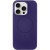 Чохол Silicone Case Full Protective (AA) NO LOGO with MagSafe для Apple iPhone 16 Pro Max (6.9") Фіолетовий / Elderberry