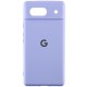 Чохол Silicone Cover Lakshmi Full Camera (AA) with logo для Google Pixel 7a Бузковий / Dasheen