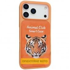 TPU+PC чохол Animal Club для Apple iPhone 17 Air (6.5") Hermes Orange