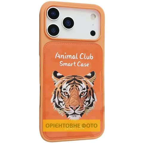 TPU+PC чохол Animal Club для Apple iPhone 17 Air (6.5") Hermes Orange