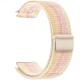 Ремінець Hoco WA25 Original series nylon strap для Apple watch 38/40/41mm Starlight with Pink
