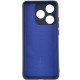 Чохол Silicone Cover Lakshmi Full Camera (A) для TECNO Spark 10 Синій / Midnight Blue