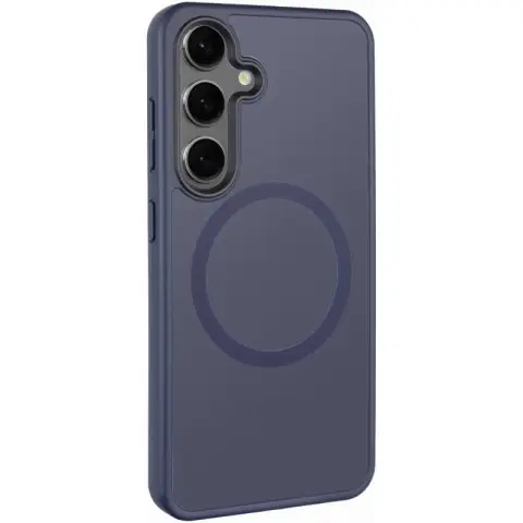 Чохол Ummi Colorful with MagSafe для Samsung Galaxy S25+ Синій / Navy Blue