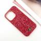 TPU чохол Bling World Rock Diamond для Apple iPhone 15 Pro (6.1") Червоний