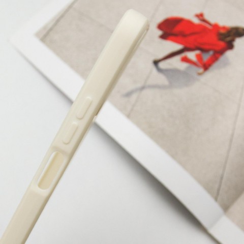 Силіконовий чохол Candy Full Camera для Xiaomi Redmi 12 Бежевий / Antique White