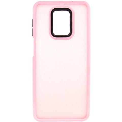 Чохол TPU+PC Lyon Frosted для Xiaomi Redmi Note 9s / Note 9 Pro / Note 9 Pro Max Pink