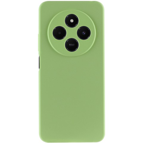 Чохол Silicone Cover Lakshmi Full Camera (AA) для Xiaomi Redmi 14C / Poco C75 Зелений / Pistachio