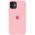 Чохол Silicone Case Full Protective (AA) для Apple iPhone 11 (6.1") Рожевий / Pink