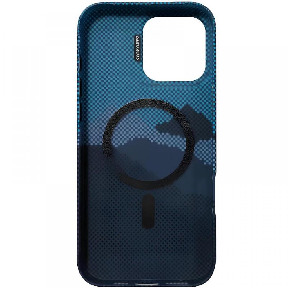 TPU чохол Pixel Craft with MagSafe для Apple iPhone 16 Pro Max (6.9") Mountain Blue TPU чохол Pixel Craft with MagSafe для Apple iPhone 16 Pro Max (6.9") Mountain Blue
