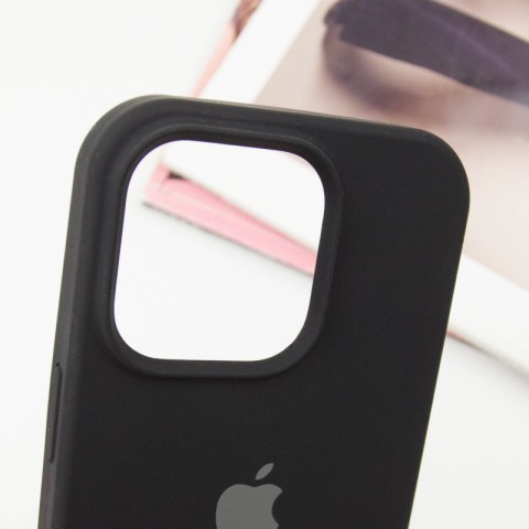 Чохол Silicone Case Full Protective (AA) для Apple iPhone 13 Pro (6.1") Чорний / Black