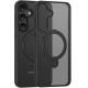 TPU+PC чохол MagSafe Colorful HQ Ring для Samsung Galaxy S25 Black