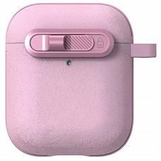 Футляр Frosted для навушників Airpods 1/2 Pink