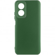 Чохол Silicone Cover Lakshmi Full Camera (A) для Oppo A17 Зелений / Dark green