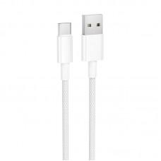 Дата кабель Borofone BX117 Source USB to Type-C 3A (1m) White