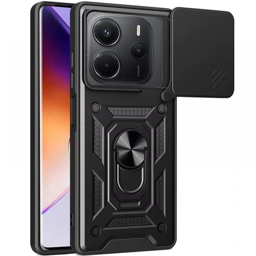 Чохол Ummi Camshield Serge Ring для Xiaomi Redmi Note 14 4G (Int. version) Чорний