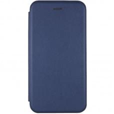 Шкіряний чохол-книжка Classy для Xiaomi Redmi 9A Темно-синій