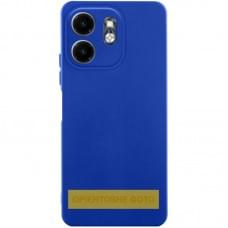 Чохол TPU GETMAN Liquid Silk Full Camera для Motorola Moto G05 / E15 4G Синій / Deep navy