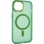 Чохол TPU+PC Lily with MagSafe для Apple iPhone 14 (6.1") Army Green