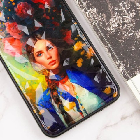 TPU+PC чохол Prisma Ladies для Samsung Galaxy A06 Peonies