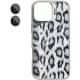 Чохол TPU+PC Wild Leopard with MagSafe and Lens для Apple iPhone 17 (6.3") Grey