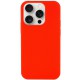 Чохол Silicone Case Full Protective (AA) NO LOGO для Apple iPhone 13 Pro Max (6.7") Червоний / Red