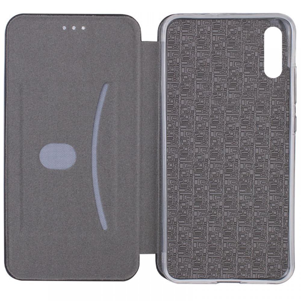 Шкіряний чохол-книжка Classy для Xiaomi Redmi 9A Темно-синій