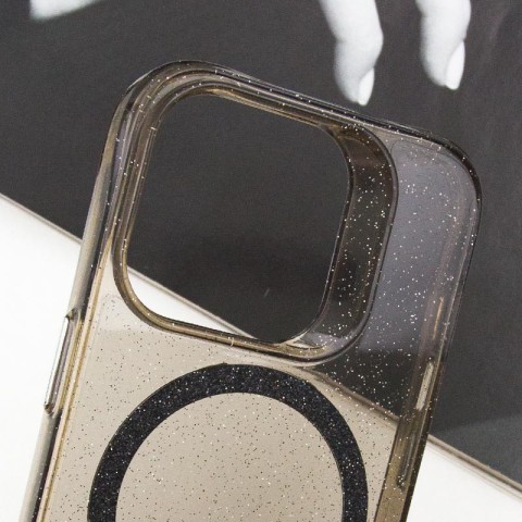 Чохол TPU Radiance with MagSafe для Apple iPhone 16 Pro Max (6.9") Black