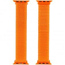 Ремінець Nylon для Apple watch 38mm/40mm/41mm Помаранчевий / Orange